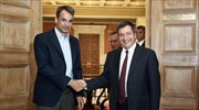 Ζητήματα ασφάλειας στη συνάντηση Κυρ. Μητσοτάκη - Γ. Καμίνη