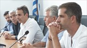 Στη Βόρεια Εύβοια ο Κυρ. Μητσοτάκης - «Χρέος της πολιτείας η στήριξη των πληγέντων»