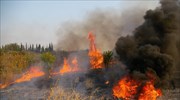 Υπό μερικό έλεγχο η πυρκαγιά στην περιοχή Επισκοπείο Σύρου