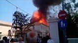 Μεγάλη πυρκαγιά στο κέντρο της Λευκάδας, στις φλόγες σπίτια