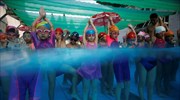 Μαθήματα κολύμβησης στην Κίνα