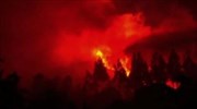 Πολλαπλασιασμός των εστιών πυρκαγιάς στη Γαλικία της Ισπανίας