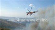 Πυρκαγιές σε Κέα, Αλιβέρι - Μαίνεται η φωτιά στο Πόρτο Λάφια Εύβοιας