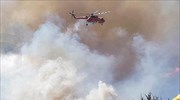 Σε εξέλιξη οι πυρκαγιές σε Εύβοια και Κέα