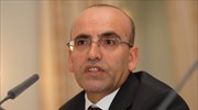 Αναθεώρηση προς τα κάτω του στόχου ανάπτυξης της Τουρκίας «βλέπει» ο Σιμσέκ