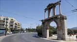 Στιγμιότυπο από το κέντρο της Αθήνας