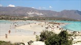 Καλοκαιρινό στιγμιότυπο από το Ελαφονήσι