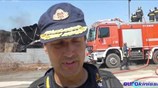 Φωτιά σε επιχείρηση ξυλείας στο Κορωπί