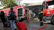 Υπό έλεγχο η πυρκαγιά σε αποθηκευτικό χώρο στον Άγιο Ιωάννη Ρέντη