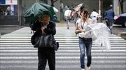 Ισχυρός τυφώνας κατευθύνεται στο Τόκιο
