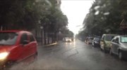 Ισχυρή νεροποντή έπληξε την Πτολεμαΐδα