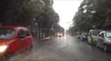 Ισχυρή νεροποντή στην Πτολεμαΐδα