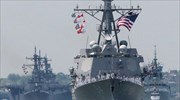 ΗΠΑ: Ιρανικά πλοία παρενόχλησαν αμερικανικό αντιτορπιλικό στα Στενά του Ορμούζ