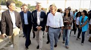 Επίσκεψη του Ύπατου Αρμοστή του ΟΗΕ στο κέντρο προσφύγων στα Λαγκαδίκια