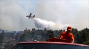 Ενίσχυση των δυνάμεων της πυροσβεστικής στην περιοχή Βελβίτσι Πάτρας