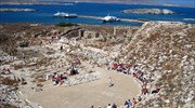 First theatrical performance on isle of Delos in nearly two millennia