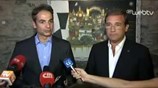 Δήλωση Κυριάκου Μητσοτάκη μετά τη συνάντησή του με τον Πέδρο Πάσος Κοέλιο