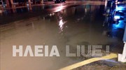Προβλήματα από την κακοκαιρία σε Πύργο - Βόλο