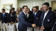 Με τον Αλ. Τσίπρα συναντήθηκε η ελληνική Ολυμπιακή αποστολή
