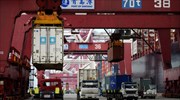 Πτώση 2,8% στις κινεζικές εξαγωγές