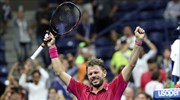 Τένις: Στα ημιτελικά του US Open Νισικόρι και Βαβρίνκα