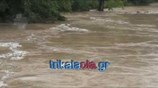Τρίκαλα: Υπερχείλισε ο Πηνειός μετά τις τελευταίες έντονες βροχοπτώσεις
