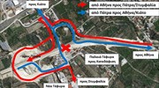 Κυκλοφοριακές ρυθμίσεις στην Κορίνθου - Πατρών τη Δευτέρα