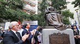 Αποκαλυπτήρια του αγάλματος της βασίλισσας Όλγας στη Θεσσαλονίκη
