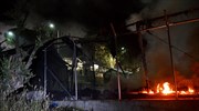 Λέσβος: Συμπλοκές στο hot spot της Μόριας