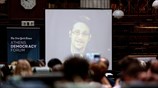 Ο Εντουαρτ Σνοούντεν στο «Athens Democracy Forum 2016»