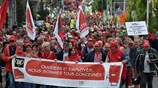 Βέλγιο: Χιλιάδες στους δρόμους για τους εργαζόμενους της Caterpillar