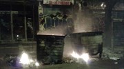 Μολότοφ και επεισόδια τα ξημερώματα κοντά στο Πολυτεχνείο