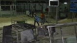 Λέσβος: Επεισόδια και καταστροφική πυρκαγιά στο hot spot της Μόριας