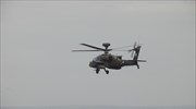 Apache helicopter crashes into sea during exercise; pilots rescued