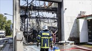 Υπό έλεγχο φωτιά σε βιοτεχνία στις Αχαρνές