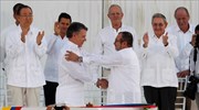 Κολομβία: Υπεγράφη η συμφωνία ειρήνης κυβέρνησης - FARC
