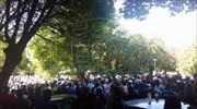 Πορεία εργαζομένων ΟΑΣΘ στο κέντρο της Θεσσαλονίκης