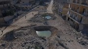 Εικόνες καταστροφής στο Χαλέπι