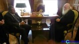 Συνάντηση Π. Καμμένου με τον αρχιεπίσκοπο Ιερώνυμο για τα θρησκευτικά