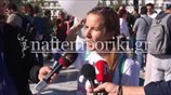 Διαμαρτυρία αναπληρωτών εκπαιδευτικών έξω από τη Βουλή (UPD)