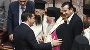 Ευχές για «πολλή φρόνηση» και «καλή σύνεση» στον αγιασμό στη Βουλή