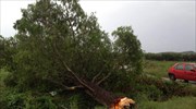 Ανεμοστρόβιλος προκάλεσε ζημιές στη Ζάκυνθο