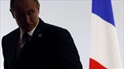 Ακύρωσε το επίσημο ταξίδι του στη Γαλλία ο Πούτιν
