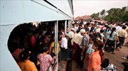 Μιανμάρ: Στους 39 οι νεκροί από τη βύθιση οχηματαγωγού