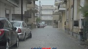 Κακοκαιρία: Προβλήματα σε Μεσολόγγι, Πάτρα, Πρέβεζα και Ναύπακτο