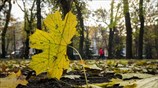 Φθινοπωρινό σκηνικό στο Αλμάτι 