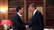 Russian FM Lavrov meets with Greek leadership