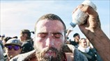 Διαμαρτυρία ενάντια στην κατασκευή αγωγού πετρελαίου στη Β. Ντακότα