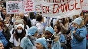 Διαδηλώσεις νοσηλευτών στο Παρίσι