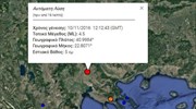 Σεισμός 4,4 Ρίχτερ στο Κιλκίς